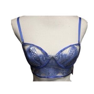 Savage X Fenty Hyper Real Lace And Vinyl Bustier NWT
